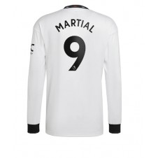 Manchester United Anthony Martial #9 Bortatröja 2022-23 Långa ärmar